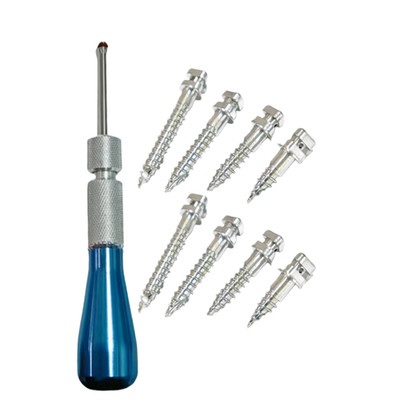 9Pc Dental TAS Mini Screw Anchorage Micro Screws Driver Orthodontic Vector Style