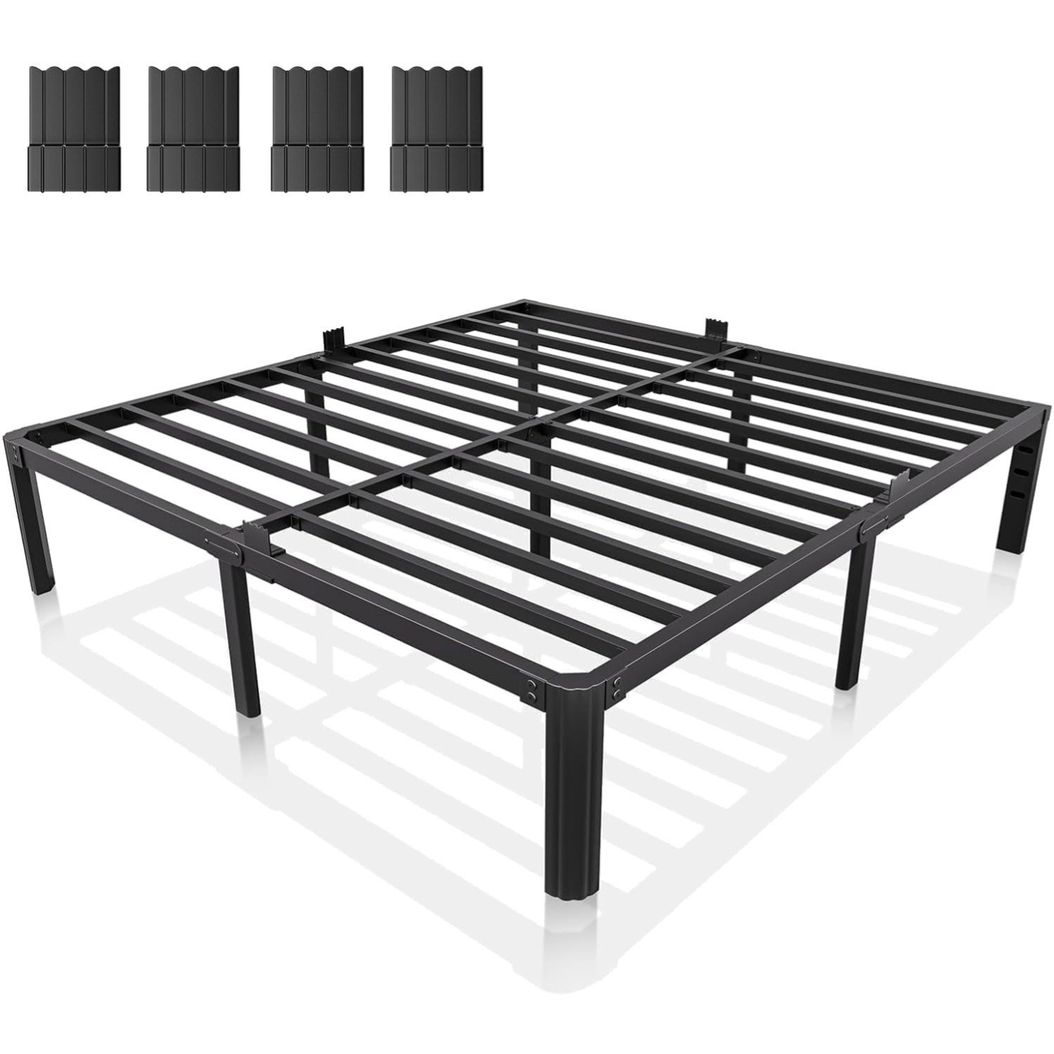 Size Heavy Duty High Platform With Steel Slats No Box...