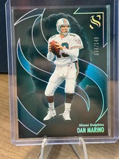 2025 Panini Silhouette Dan Marino #71 Serial Numbered /149 Miami Dolphins NFL