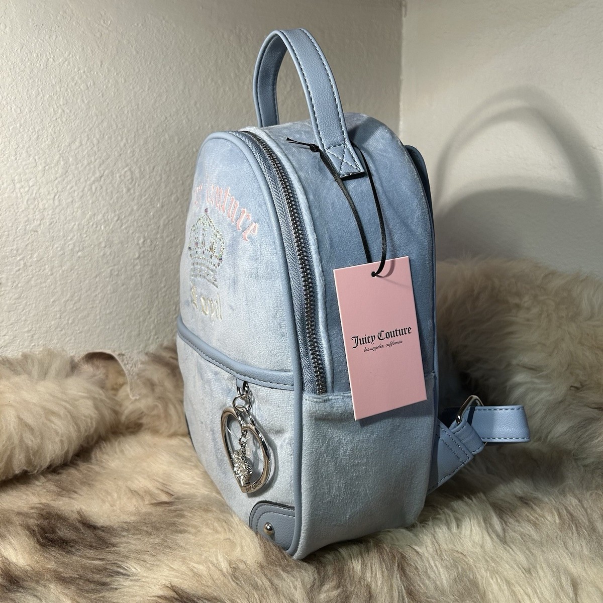 JUICY KINGDOM MED BACKPACK ???? NWT Juicy Couture Kingdom Dome Weekender & Med. Backpack Set  main image 2