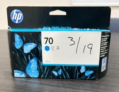 HP 70 Cyan (C9452A) Ink Cartridge Genuine
