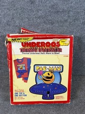 Rare 1980 PAC-MAN Underoos Thermal Underwear Boys Size Small 2-4 NEW