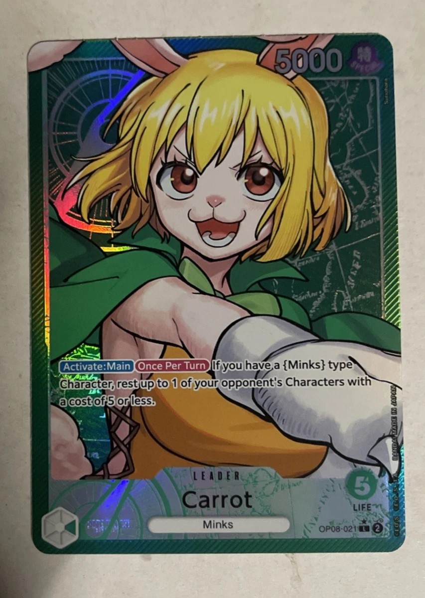 CGC PRISTINE金10 PSA10以上　キャロット　OP08-021 CGC PRISTINE金10 PSA10以上 キャロット OP08-021 Carrot OP08-021
