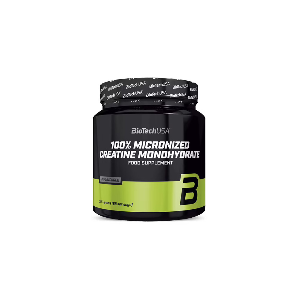 Creatine Monohydrate BioTech USA 300g solution manque d'énergie en sport