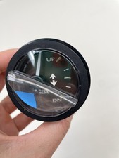 FARIA GP7519A TRIM GAUGE DOMED LENS PEWTER FACE MARINE BOAT