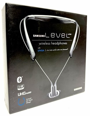 SAMSUNG Level U Pro Wireless Headphones UHQA Bluetooth *Black* SEALED