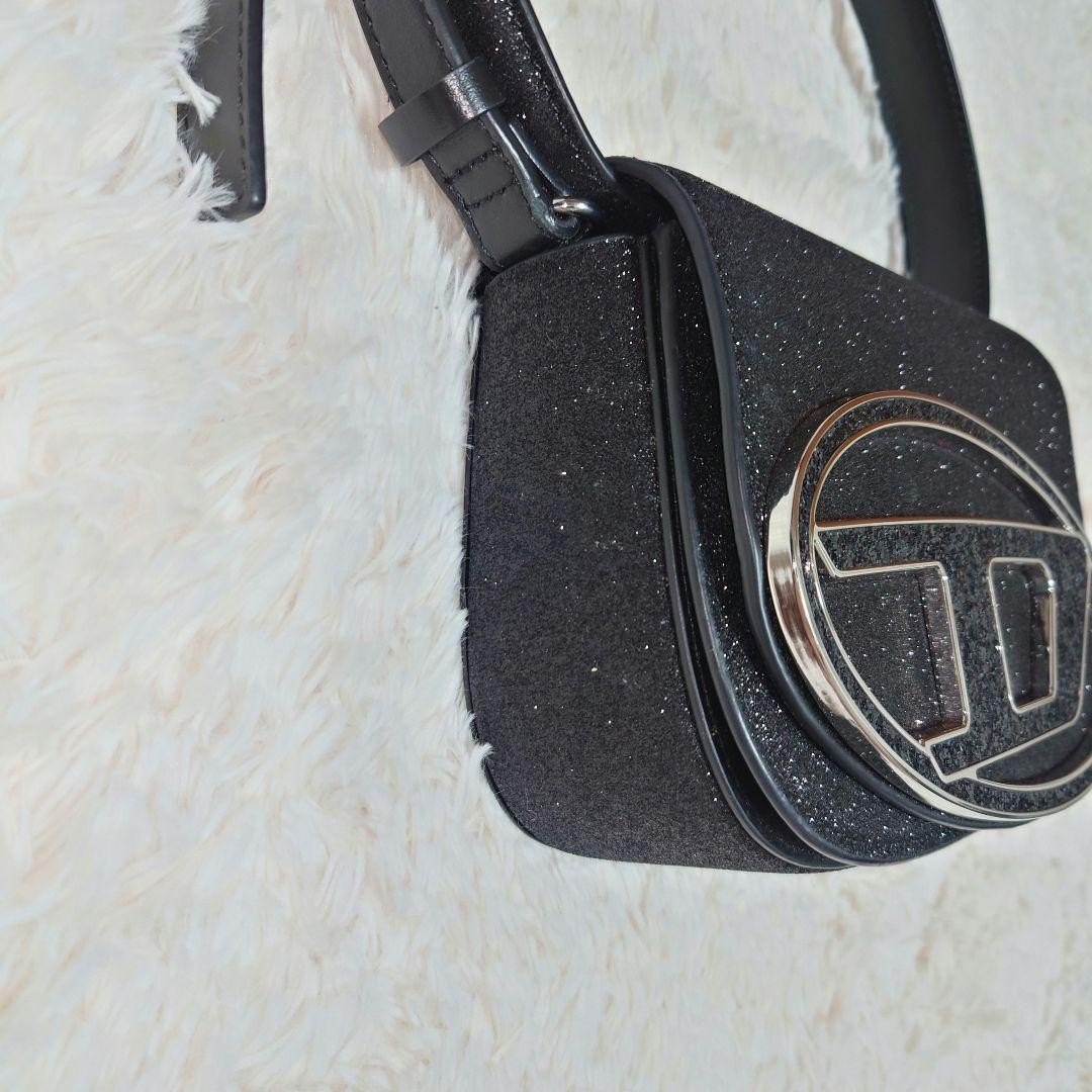 DIESEL 1DR Shoulder Bag 2023ホリデーコレクション Diesel Women 2Way 1Dr Shoulder Bag Glitter fabric 2023