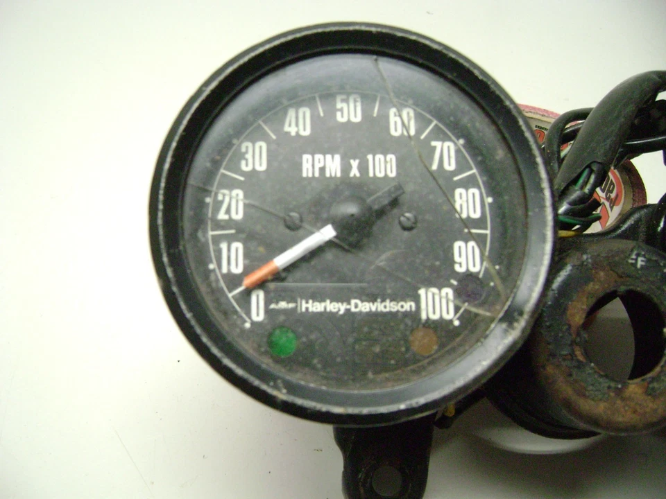 TACÓMETRO VELOCÍMETRO USADO HARLEY DAVIDSON SX175 SX250 25T Foto 2 de 4
