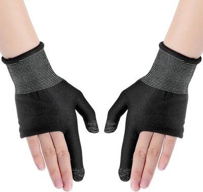 Innovative Anti-Sweat Finger Sleeves - Ultra-Thin Gaming Gloves for All Devices