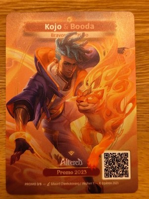 Altered TCG - Kojo Promo - Original Art - Near Mint or Better