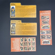 1988 GI Joe Night Force Spearhead & Max Muskrat V2 Filecards Only 53061