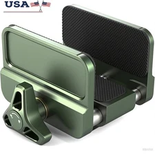 Shooting Rest Attachment Adjustable Saddle Lightweight Aluminum Non-Marring Grip