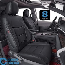 coverdream For Toyota Sienna Car Seat Cover 2011-2026 LE & XLE (8-Seat) Durable