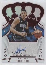 2019-20 Panini Crown Royale Red 20/20 Nikola Vucevic #CA-NVC Auto nu7