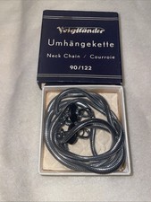 VOIGTLANDER Metal Camera NECK CHAIN In Original BOX 93/122