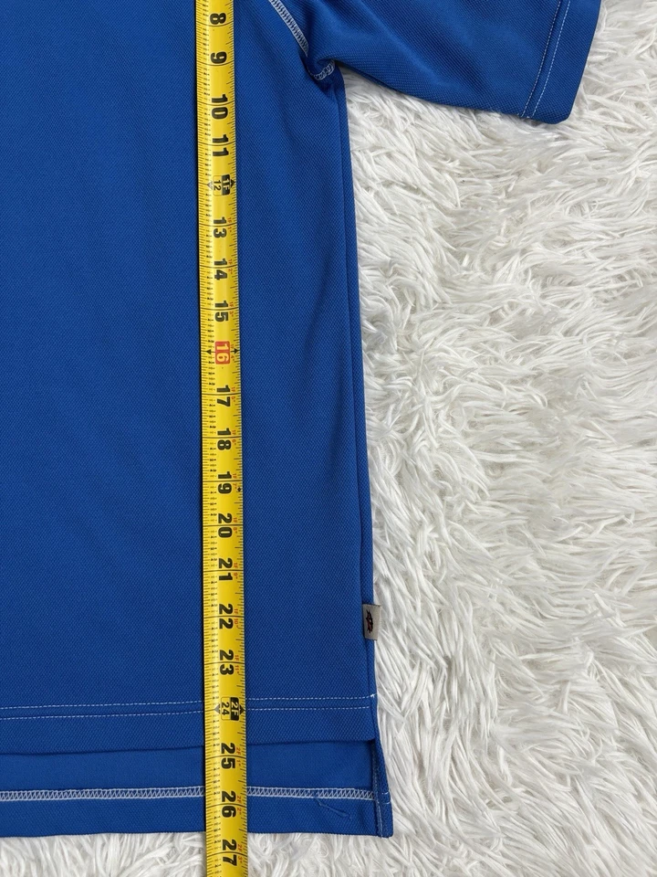 Vintage RACE FACE Blue Polyester Mountain Biking T-Shirt Size Medium - Image 3 of 4