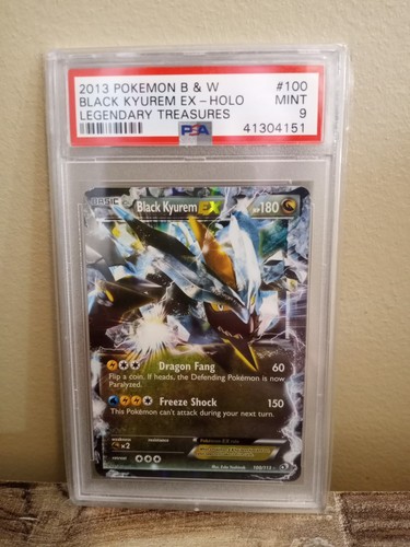 Black Kyurem-EX graded PSA 9 for sale on eBay