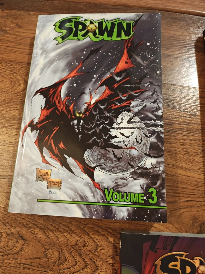 Spawn Collection Vol. 1, 2 & 3 by Todd McFarlane Image Comics Paperback  - Image 4 of 4