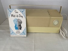 Vintage Sears Mist Dry Instant Hairsetter 20 Hot Rollers Heats Mists Lights Up