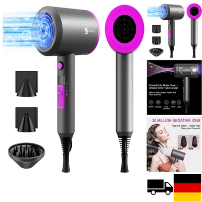 Ionen Föhn AC Motor 1800W Haartrockner, slopehill Schnelltrocknen Hair Dryer,