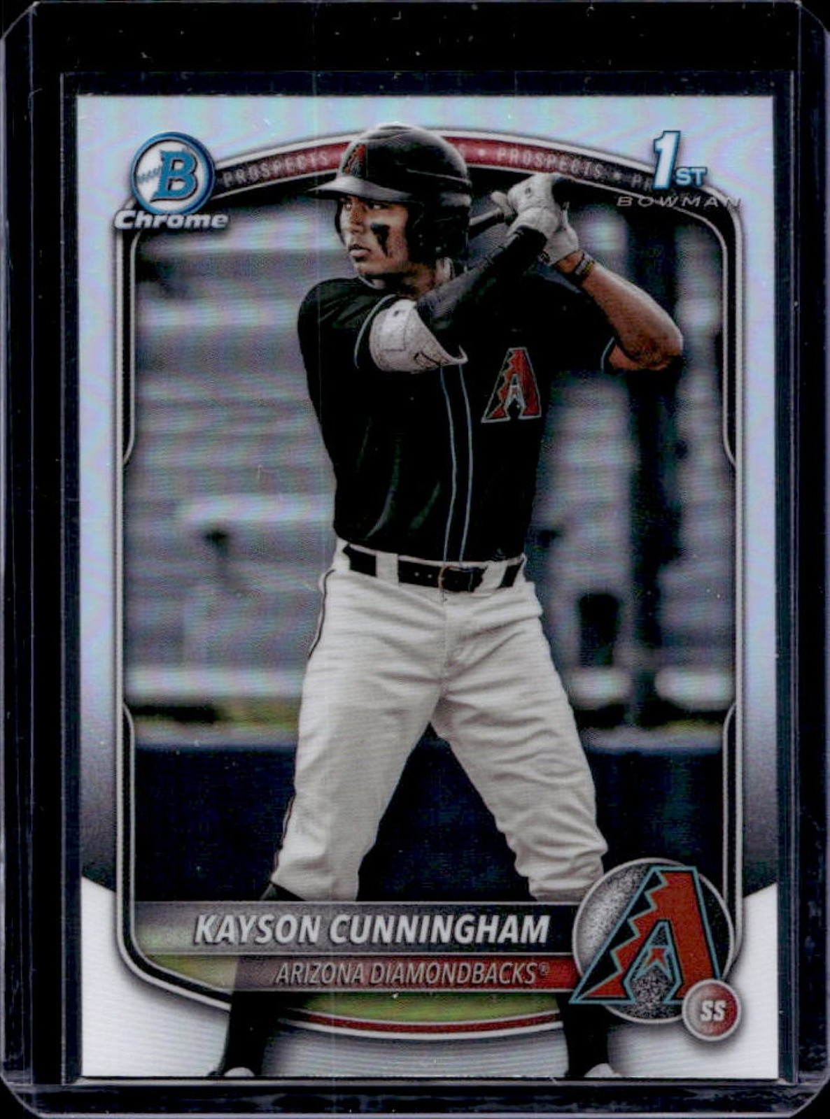 2025 Bowman Draft Kayson Cunningham Chrome Refractor 1st #BDC-84 Diamondbacks