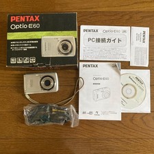 Simple Operational Item with Box Heisei Retro CCD PENTAX Optio E60