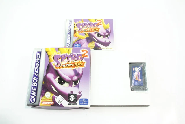 Spyro 2 Season Of The Flame W/ Inserts & Manuals