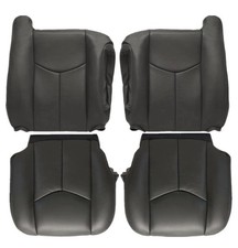 Chevy Truck Driver Passenger Bottom And Top Lean Back Seat Covers
