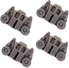 OEM 4 KitchenAid Dishwasher Lower Dishrack Wheel Roller WPW10195417