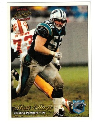 1997 Pacific Philadelphia - Matt Elliott #48 Carolina Panthers Michigan OL