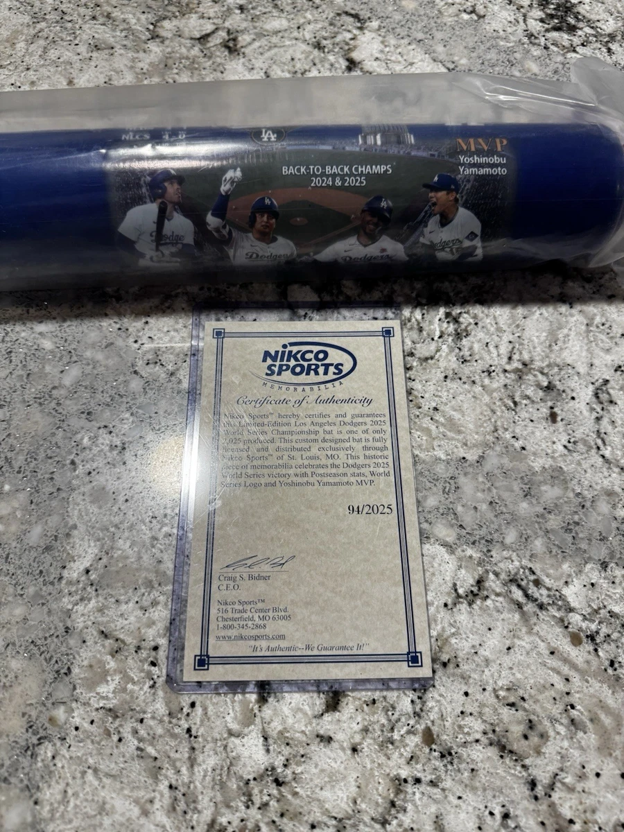 World Series Los Angeles Dodgers MLB Bats for sale | eBay