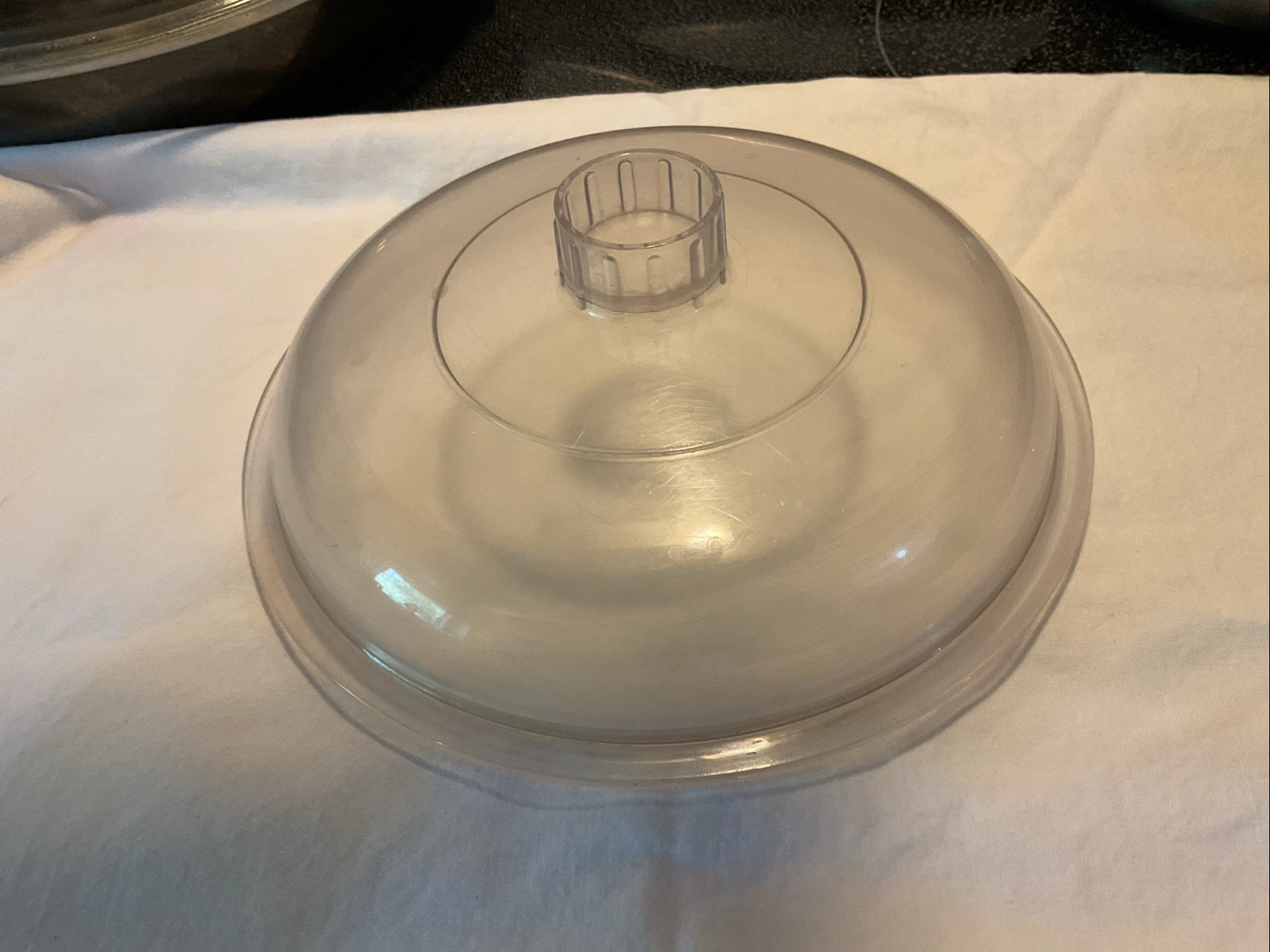 Rival Crock Pot Replacement Lid Plastic 7 3/4 Cloudy