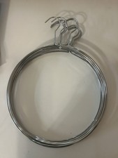 Round Metal Swimwear/Bikini Hanger - 14", Chrome-Plated (Pack of 12), Silver
