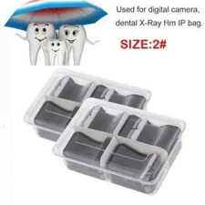 500/pack Size 2 Barrier Envelopes for Phosphor Plate Dental Digital X-Ray Scan X