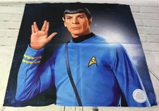 Star Trek Officer Spock Sublimated Print Licensed Scarf Bandana Handkerchief NEW