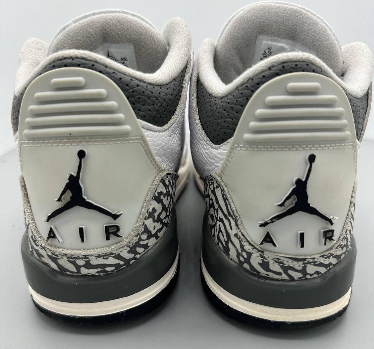 Nike AirJordan 3 ホワイト/ブラック/グレー SIZE:27cm Air Jordan 3 Retro 