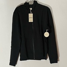 Pact One For All Zip Hoodie Black Large 100% organic cotton new