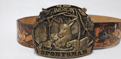 Vintage American Sportsman Bow Hunting Bird Dog 1980s Solid  display picture 3