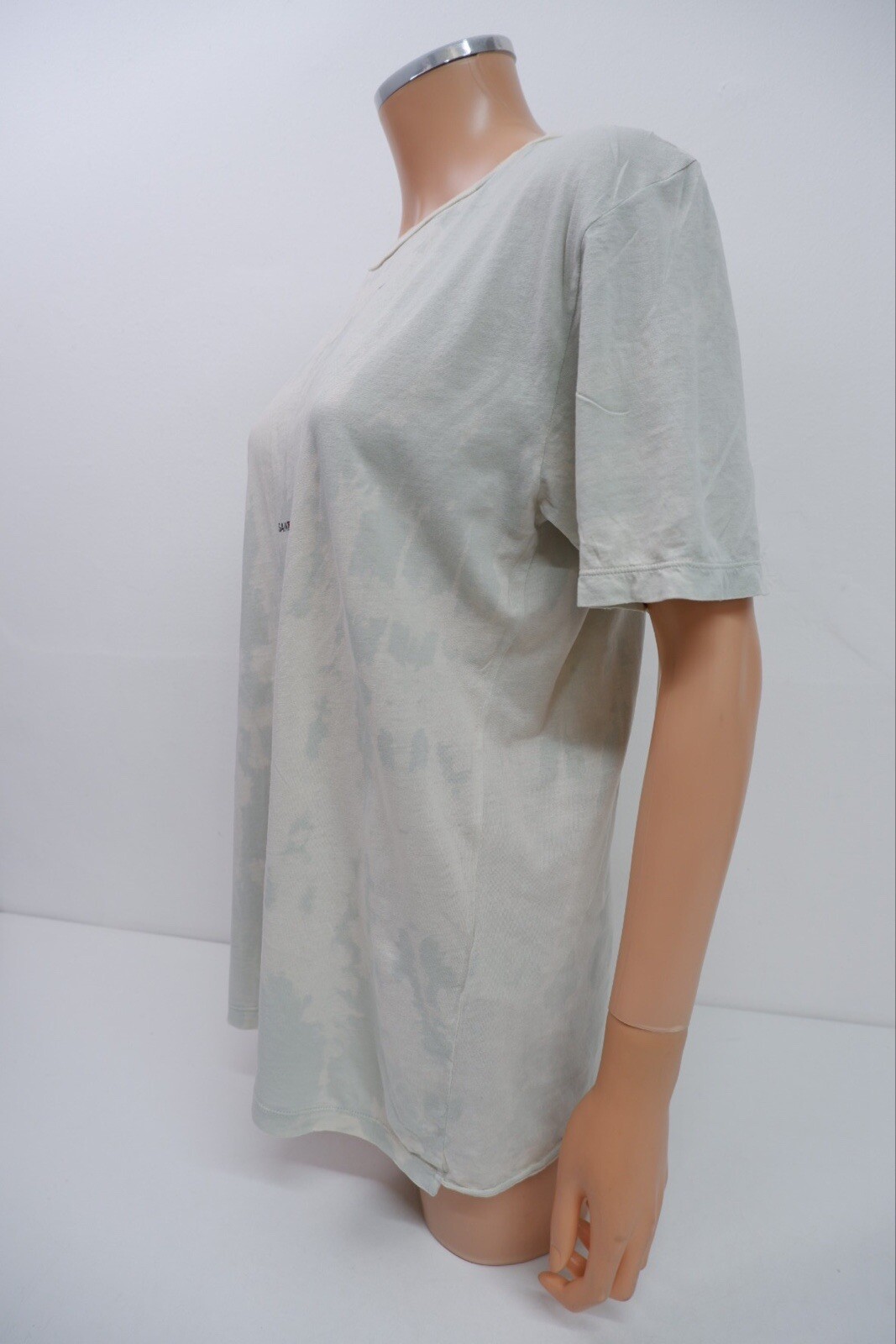 T shirt donna oversize Saint Laurent YSL taglia XS top manica corta ottime condizioni