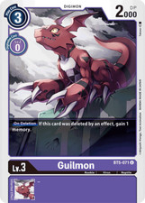 BT5-071 Guilmon U Purple Digimon 2020 TCG BT05 Battle of Omni Booster
