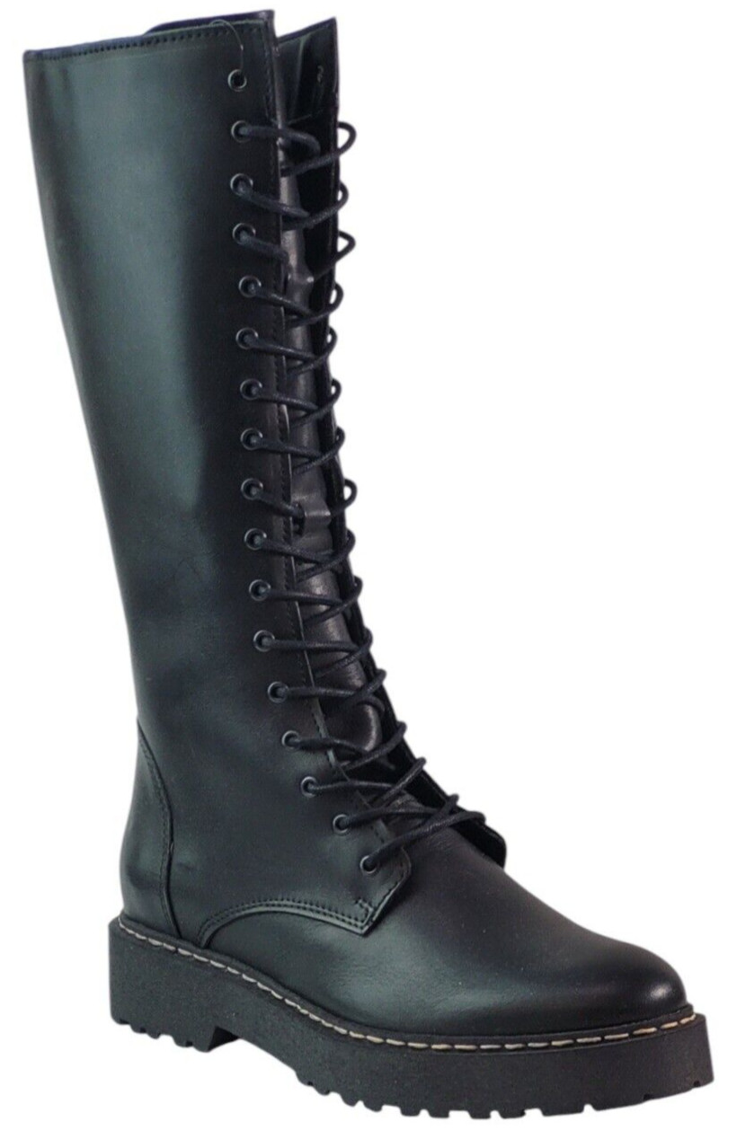 Palpa Stiefel F-8430 01 schwarz Черный Эхтледер Damen Schuhe