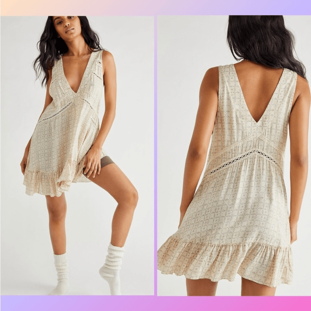 long sleeve mini beach dress Long-Sleeve Bubble Hem Mini Dress in Mauve - 2
