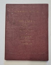 1956 Workshop Manual HILLMAN Mk VIII Convertible Husky Commer Cob Van etc