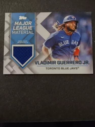 2022 Topps Update VLADIMIR GUERRERO JR. Major League Material Relic