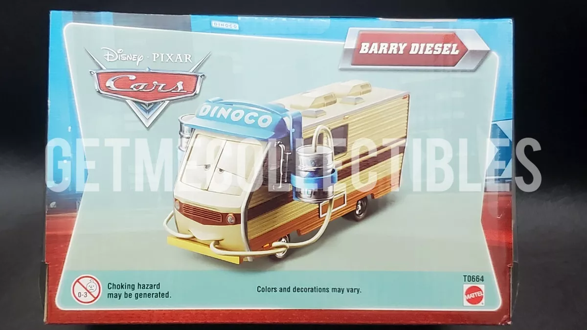 DISNEY PIXAR CARS SDCC NO WHITE BOX BARRY DIESEL RV SAVE 6% GMC | eBay