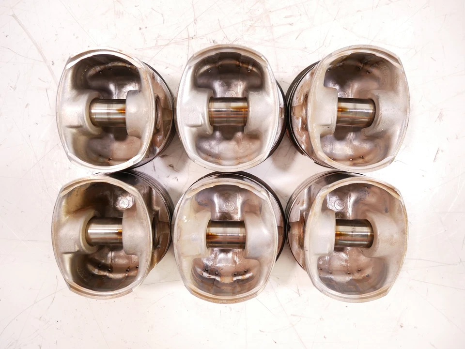 6x pistones para VW Volkswagen Touareg 2005 7L 3,2 V6 BMV 220 - 241HP Foto 3 de 4