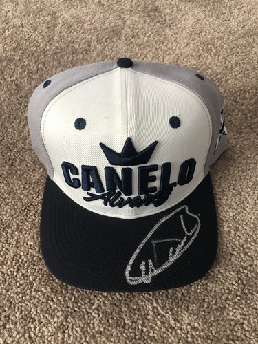 Saul Canelo Alvarez Signed Hat PSA DNA COA Autographed Boxing