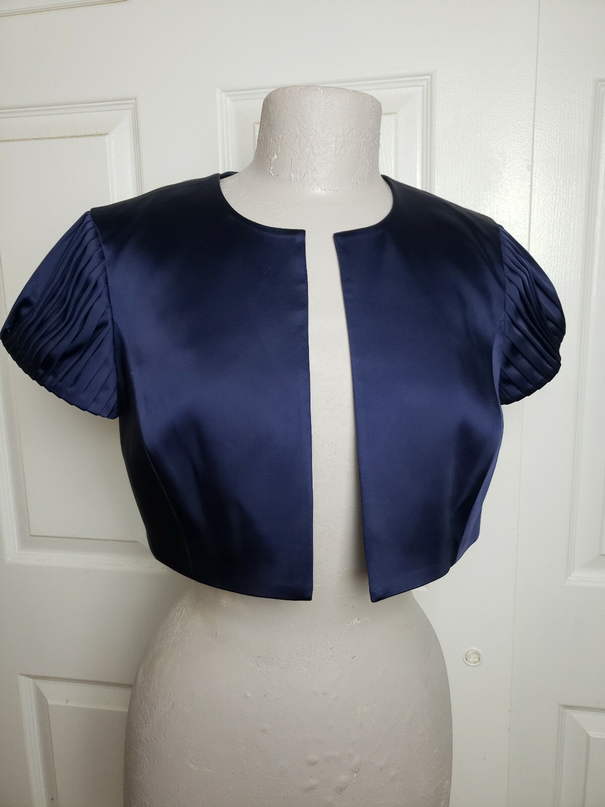 Calvin Klein Dark Blue Bolero Jacket sz 