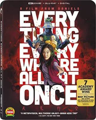Everything Everywhere All At Once 4K UHD - Blu-ray By Michelle Yeoh - GOOD
