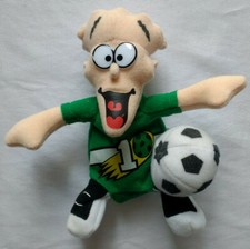 Warheads Wally Dudes Soccer Wally bean bag plush toy 1998 The Original Mega